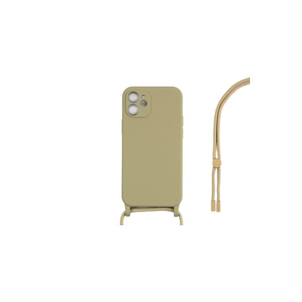 iPhone 11 Cover TPU Guld Halsrem