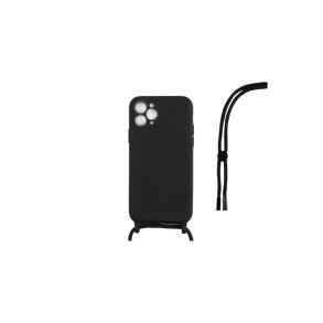 iPhone 11 Pro Max Cover TPU Sort Halsrem