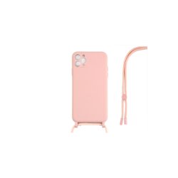 iPhone 11 Pro Max Cover TPU Pink Halsrem