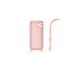 iPhone 11 Pro Max Cover TPU Pink Halsrem