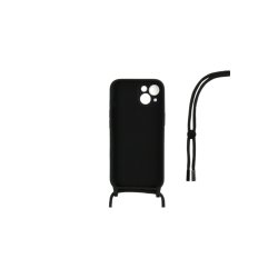iPhone 13 Mini Cover TPU Sort Halsrem