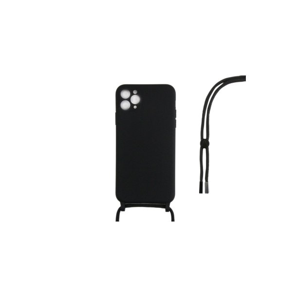 iPhone 11 Pro Cover TPU Sort Halsrem