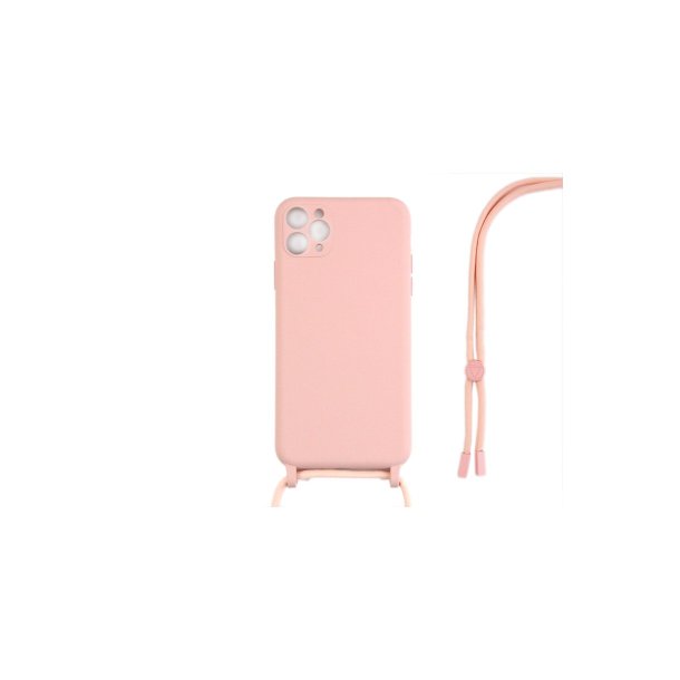 iPhone 11 Pro Cover TPU Pink Halsrem