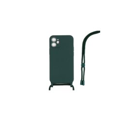 iPhone 12 Cover TPU Gr�n Halsrem