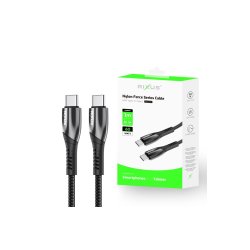 Rixus USB-C kabel alloy Gr� RXUC30C