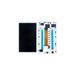 Samsung Tab A7 Lite T220/ T225 (2021) Sk�rm med ramme S�lv LTE Display og Digitizer