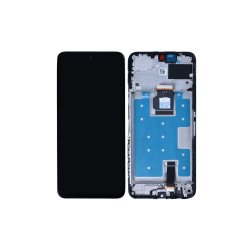 Huawei Honor 200 Sk�rm med ramme Sort Display og Digitizer