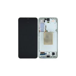 Samsung Galaxy S24 S921B Sk�rm med ramme Gr�n Display og Digitizer Pre-Assembled