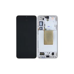 Samsung Galaxy S24 Plus S926B Sk�rm med ramme Gr� Display og Digitizer Pre-Assembled