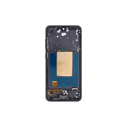 Samsung Galaxy S24 FE S721B Sk�rm med ramme Sort Display og Digitizer Pre-Assembled