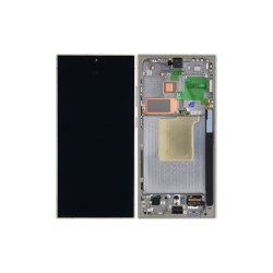 Samsung Galaxy S24 Ultra S928B Sk�rm med ramme Gr� Display og Digitizer Pre-Assembled