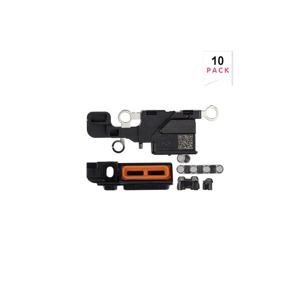 iPhone 16 H�jttaler microphone mesh Sort Kompatibel