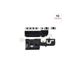 iPhone 16 Plus H�jttaler microphone mesh Hvid Kompatibel