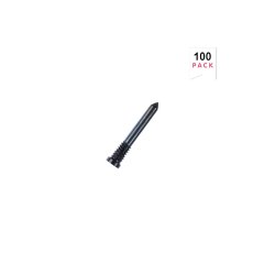 iPhone 16 / iPhone 16 Plus / iPhone 16 Pro / iPhone 16 Pro Max skruer Sort