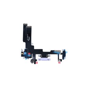 iPhone 14 Ladestik Charging Flex Lilla Kompatibel