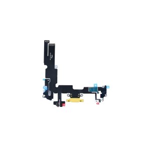 iPhone 14 Plus Ladestik Charging Flex Gul Kompatibel
