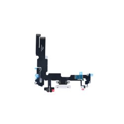 iPhone 14 Plus Ladestik Charging Flex Hvid Kompatibel