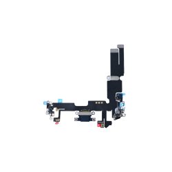 iPhone 14 Plus Ladestik Charging Flex Sort Kompatibel