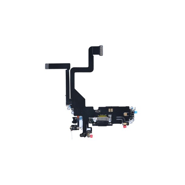 iPhone 14 Pro Ladestik Charging Flex Sort Kompatibel