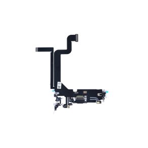 iPhone 14 Pro Max Ladestik Charging Flex Sort Kompatibel