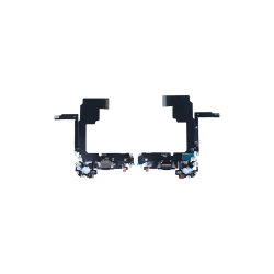 iPhone 15 Pro Ladestik Charging Flex Sort Kompatibel
