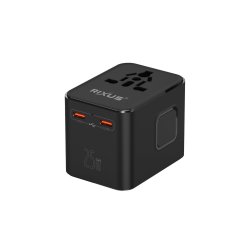 Rixus 25W oplader Sort RX3425