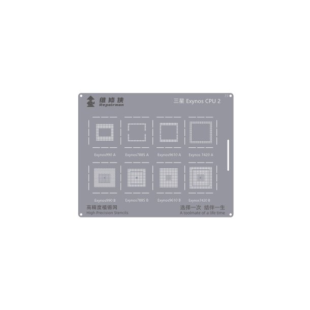 stencil til Exynos CPU 2