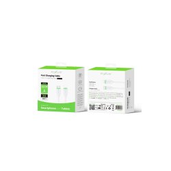 Rixus USB-C til Lightning kabel 30cm Hvid RXUC13L