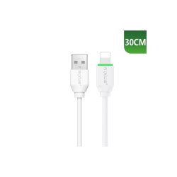 Rixus USB-A til Lightning kabel 30cm Hvid RXUC13AL