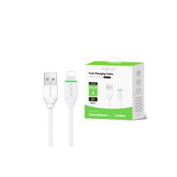 Rixus USB-A til Lightning kabel 30cm Hvid RXUC13AL