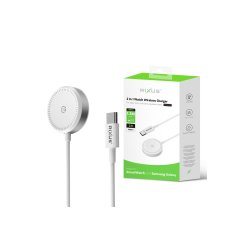 Rixus oplader USB-C Hvid RXWC05