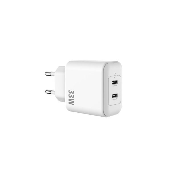 Rixus 33W oplader USB-C Hvid RXHC33D