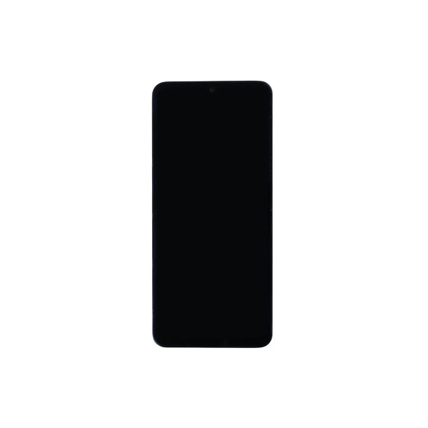 Xiaomi Poco C75 4G / Xiaomi Redmi 14C Sk�rm med ramme Sort 4G Display og Digitizer