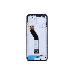 Xiaomi Poco C75 4G / Xiaomi Redmi 14C Sk�rm med ramme Sort 4G Display og Digitizer