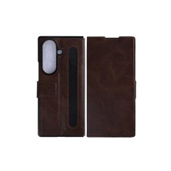 Samsung Galaxy Z Fold 7 Wallet case Brun