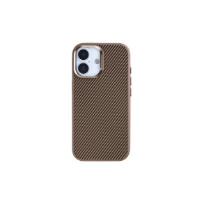 iPhone 17 Mag Carbon MagSafe-cover Brun