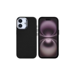 iPhone 17 Mag Carbon MagSafe-cover Sort