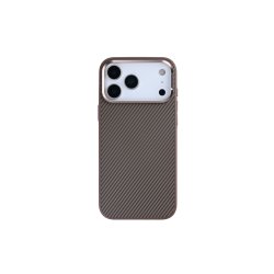 iPhone 17 Pro Mag Carbon MagSafe-cover Brun