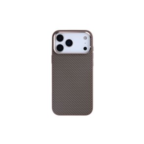 iPhone 17 Pro Mag Carbon MagSafe-cover Brun