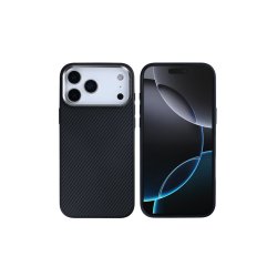 iPhone 17 Pro Mag Carbon MagSafe-cover Sort
