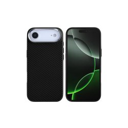 iPhone 17 Air Mag Carbon MagSafe-cover Sort