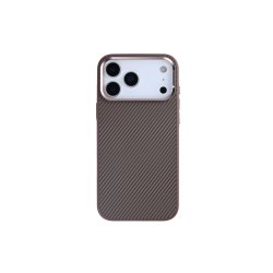 iPhone 17 Pro Max Mag Carbon MagSafe-cover Brun