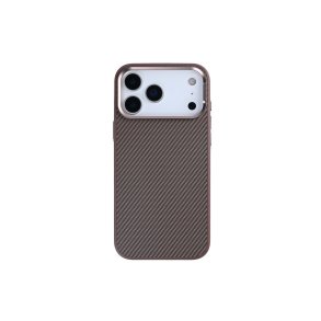 iPhone 17 Pro Max Mag Carbon MagSafe-cover Brun