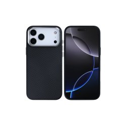 iPhone 17 Pro Max Mag Carbon MagSafe-cover Sort