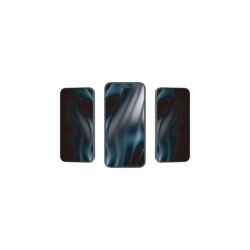 Rixus Sk�rmbeskyttelse til iPhone 17 Pro Max H�rdet Glas Privacy Full Cover Curved Edge 10-pack