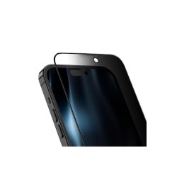 Rixus Sk�rmbeskyttelse til iPhone 17 Pro Max H�rdet Glas Privacy Full Cover Curved Edge