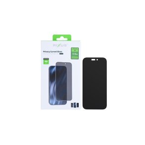 iPhone 17 Pro h�rdet glas Curved Edge Privacy Full Curved Edge R�d