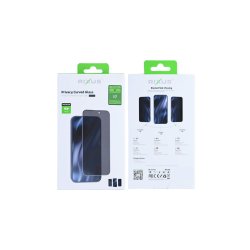 iPhone 17 h�rdet glas Curved Edge Privacy Full Curved Edge R�d