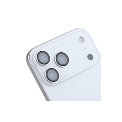 iPhone 17 Pro Kamerabeskyttelse glas Metal Shield R�d