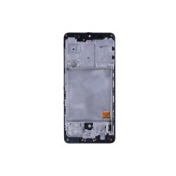 Samsung Galaxy A41 A415F Sk�rm med ramme Sort Display og Digitizer Refurbished
